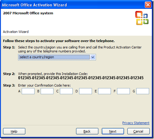 microsoft office activation wizard disable 2019